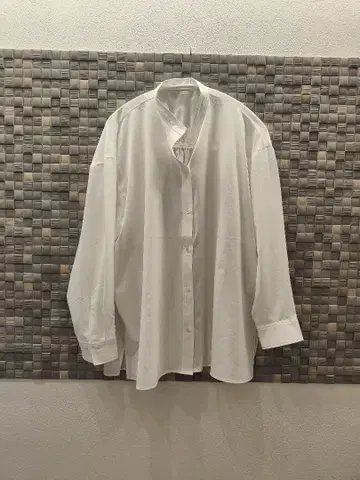 래쉬가드 오버 셔츠 화이트 (UV 컷, 수분 흡수 속건성)