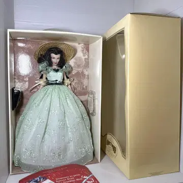 본체 미사용! 레어 프랭클린 민트 바람과 함께 사라지다 스칼렛 오하라