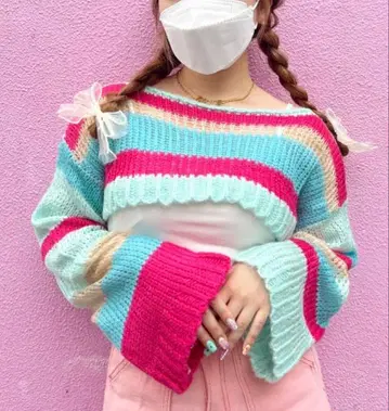 nadia 모헤어 니트