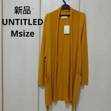 새상품 UNTITLED 울 혼방 가디건 M 사이즈