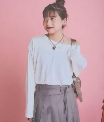 JEANASIS/MIKU 기획 simple sheer longtee