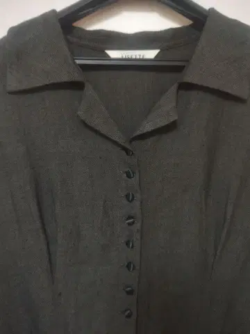 리제타 LISETTE 아드라 누아르 샴브레이 38 원피스 완판