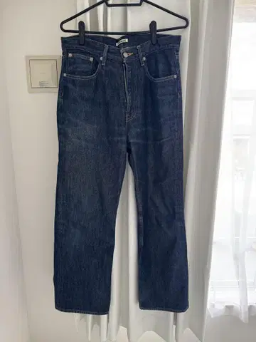 AURALEE HARD TWIST DENIM 5P PANTS 30