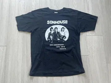 SONHOUSE 40주년 기념 T셔츠 L 블랙 선하우스