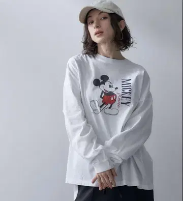 새상품급 GOOD ROCK SPEED 미키 롱T