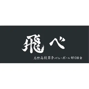 하이큐 횡단 스포츠 타월 카라스노 [날아라] +