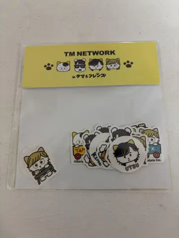 TMNETWORK 타마&프렌즈 콜라보 프레이크 씰 새상품 미개봉
