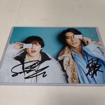 Sparklecloset 코니시 나루야 번개태 친필 사인 포토 카드 B