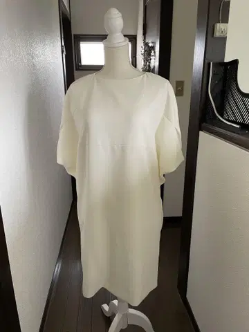아이보리 코쿤 스타일 튜닉