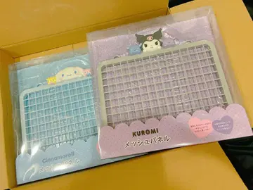 산리오 캐릭터즈 메쉬 패널 시나몬 시나모롤 새상품