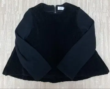 yori 요리 보아 풀오버 긴팔 울 A라인