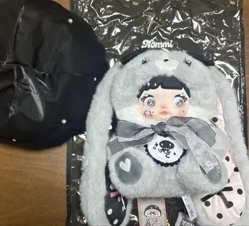 인기 TOPTOY Nommi 400% v2 버섯 모자 시리즈 블랙