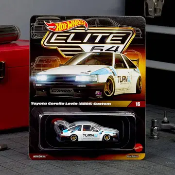핫휠 엘리트64 도요타 코롤라 레빈 AE86 커스텀