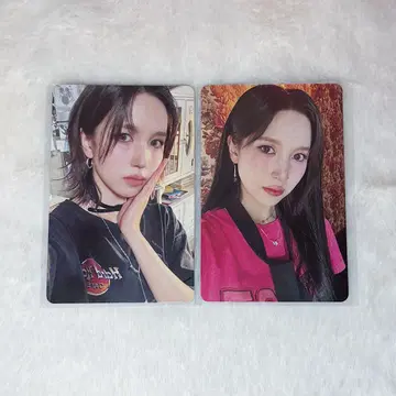 TWICE ENEMY 초회 한정판 A B 미나 트레이딩 카드