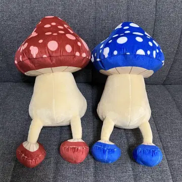 던전밥 걷는 버섯 봉제 인형 쿠션 2세트