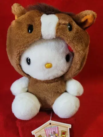 산리오 헬로키티 12지 오 말 봉제 인형 sanrio