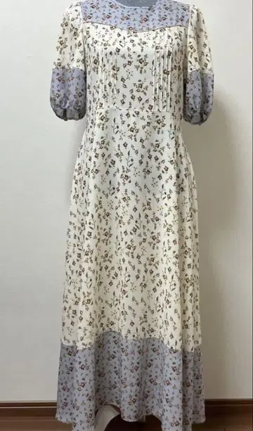 아나텔리어 꽃 꽃무늬 여름 롱 원피스 롱 원피스 멋짐