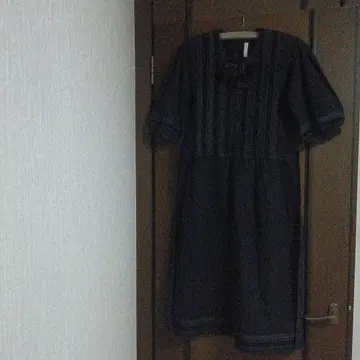 핑크하우스 오부소매 원피스