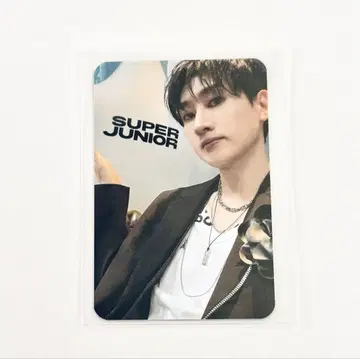 SUPERJUNIOR 럭키 드로우 트레이딩 카드 은혁