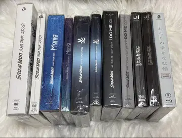 SnowMan 라이브 DVD 묶음 판매