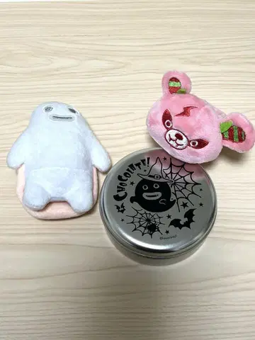 GLAY 즈라 스시 스트라이프 곰 할로윈 캔 세트