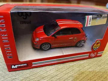 1/43 피아트 아바스 695 TRIBUTO FERRARI 빨간색