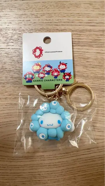 산리오 미야쿠미야쿠 키리 입체 마스코트 컬러 키링 시나몬 롤