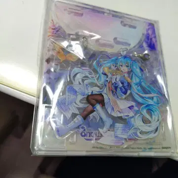 유키 미쿠 입체 아크릴 스탠드 SNOW MIKU 2020