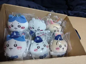 치이카와(먼작귀) MLB 6개 세트 미개봉 새상품 다저스 컵스