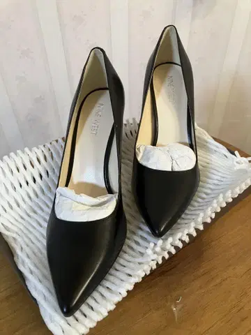 NINE WEST 여성 힐 신발 블랙