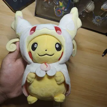 포켓몬 센터 봉제 인형 메가타분네 피카츄