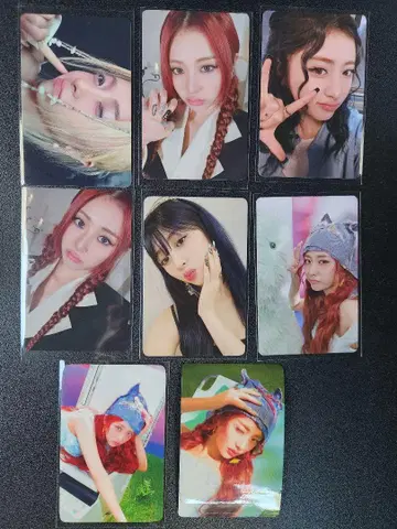 LE SSERAFIM 윤진 트레이딩 카드 모음