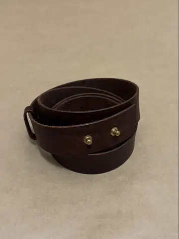 [ 새상품급 ] evam eva 가죽 벨트