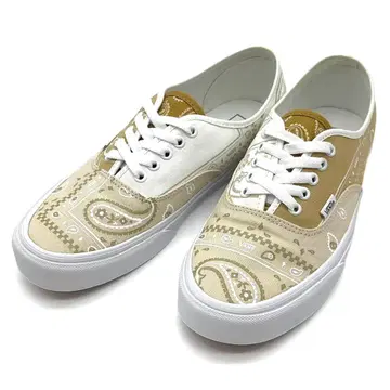 VANS 반스 오센틱 페이즐리 스니커즈 28.0cm 화이트