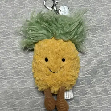 새상품급 jellycat 제리캣 파인애플 백참