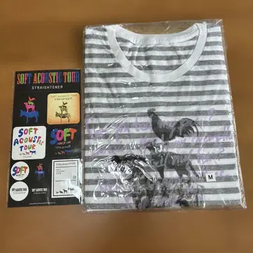스트레이테너 [ SOFT ACOUSTIC TOUR ] T셔츠 [ M ]