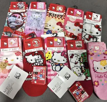 헬로키티 삭스 10켤레 세트 23-25cm 양말