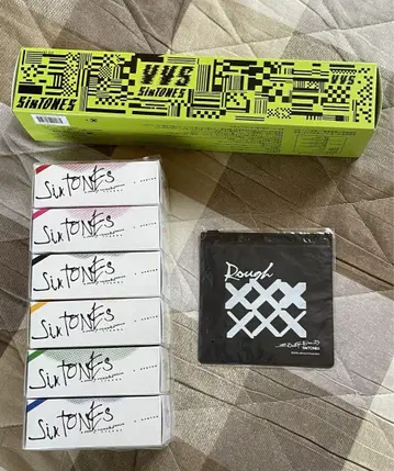 [ 새상품 ] SixTONES 투어굿즈 반창고와 티슈와 지퍼백