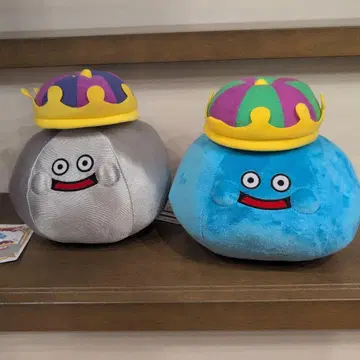 드래곤 퀘스트 킹슬라임 & 메탈킹 봉제 인형 세트