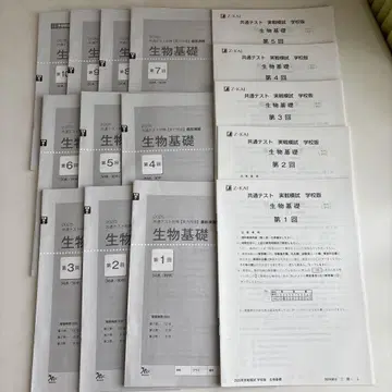 생물 기초 실전 모의고사 해답 해설 세트