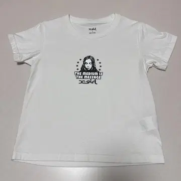X-girl 로고T셔츠