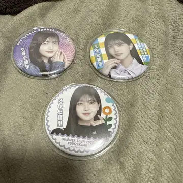 노기자카46 한여름 전국 투어 2025 랜덤 캔뱃지 세트 쿠보 시오리
