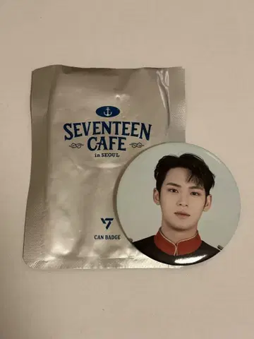 SEVENTEEN 세부치 cafe in seoul 민규 캔뱃지