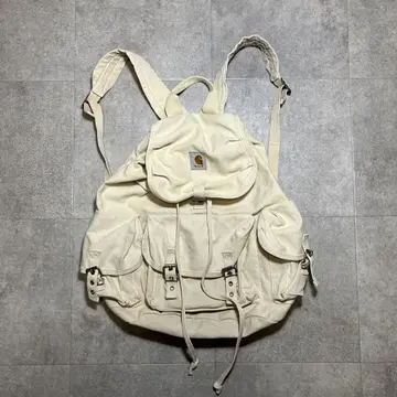 90s 칼하트 덕지 백팩 아이보리 베이지 레어