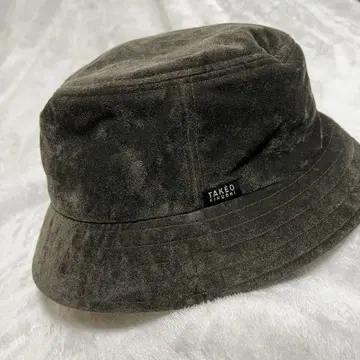 TAKEO KIKUCHI 벨로아 버킷햇 카키 그린 버킷햇