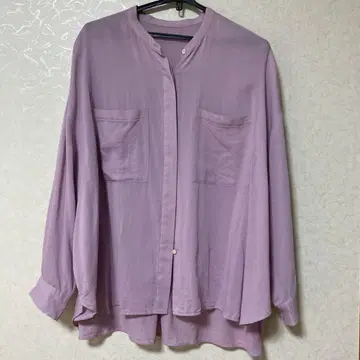 Spick and Span 연보라색 긴팔 셔츠
