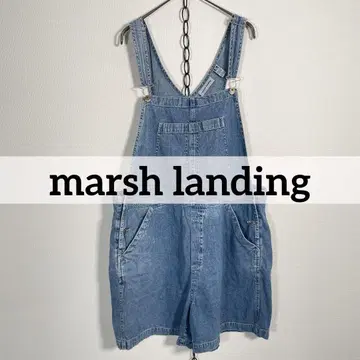 홍콩제 90s 빈티지 marsh landing 데님 살로펫