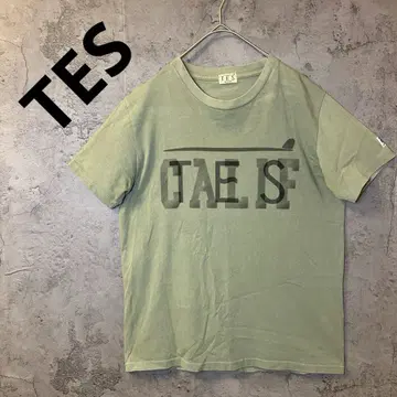 TES 엔드리스 써머 그린 남성용 반팔 T셔츠
