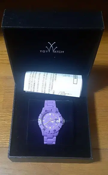 득축제! TOY WATCH 퍼플 쿼츠 손목시계