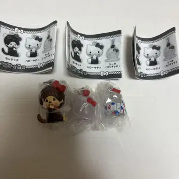 헬로키티 몽치치 메지루시 액세서리